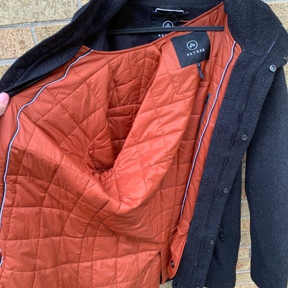 Aether Jacket Long Coat Size 2 Medium - Picture 3 of 5